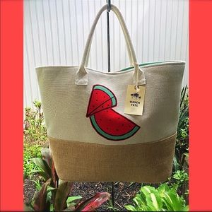 HUGE FABULOUS LINED BEACH 🏖 TOTE PRICED TO $ELL !